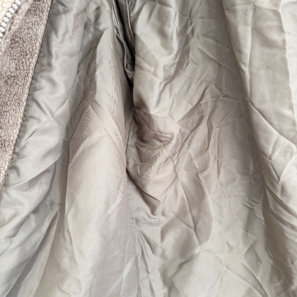 Vintage Forecaster Fleece Jacket Geometric Print Zip Up Hooded Petite - Picture 6 of 8